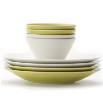 Koko płaski talerz, biały - Ø 23 cm - Arabia