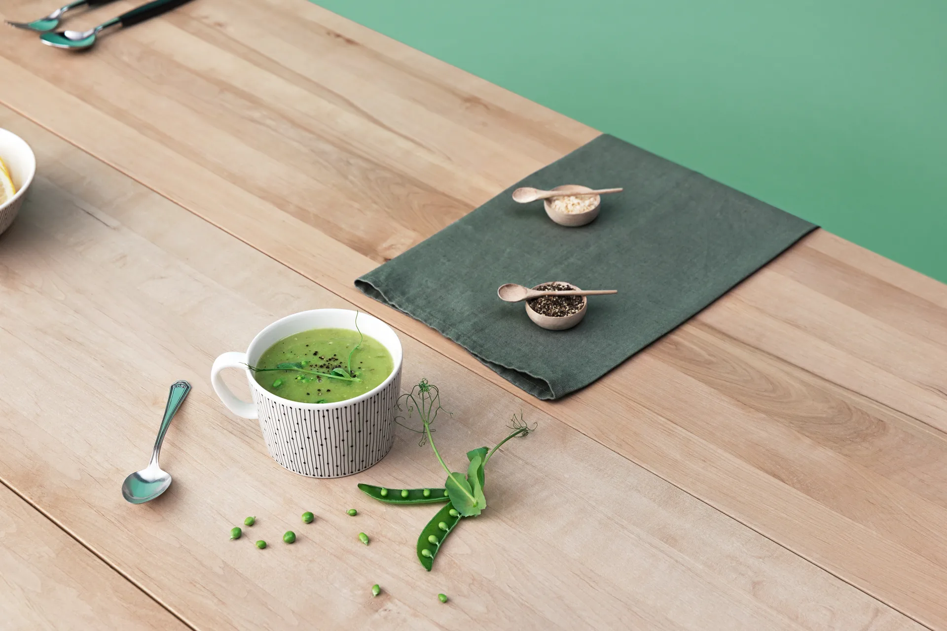 Mainio Sarastus filiżanka 40 cl, Czarnobiały Arabia