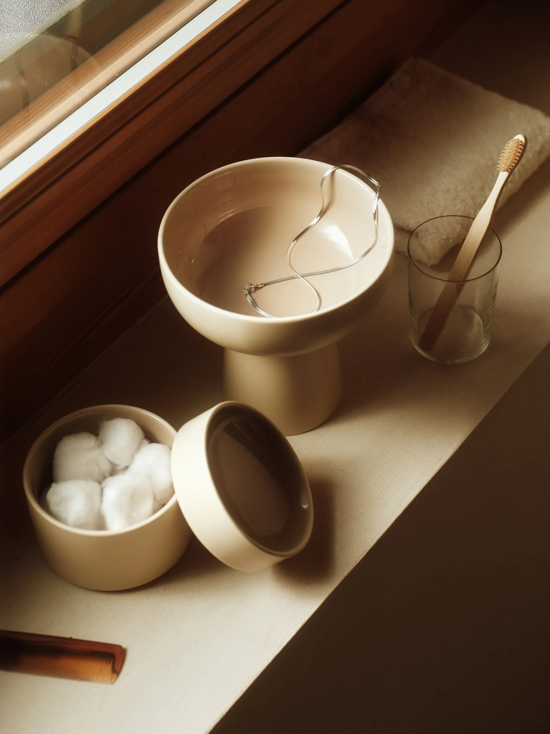 Miska dekoracyjna Kirnu Ø16 cm, Beżowy Arabia