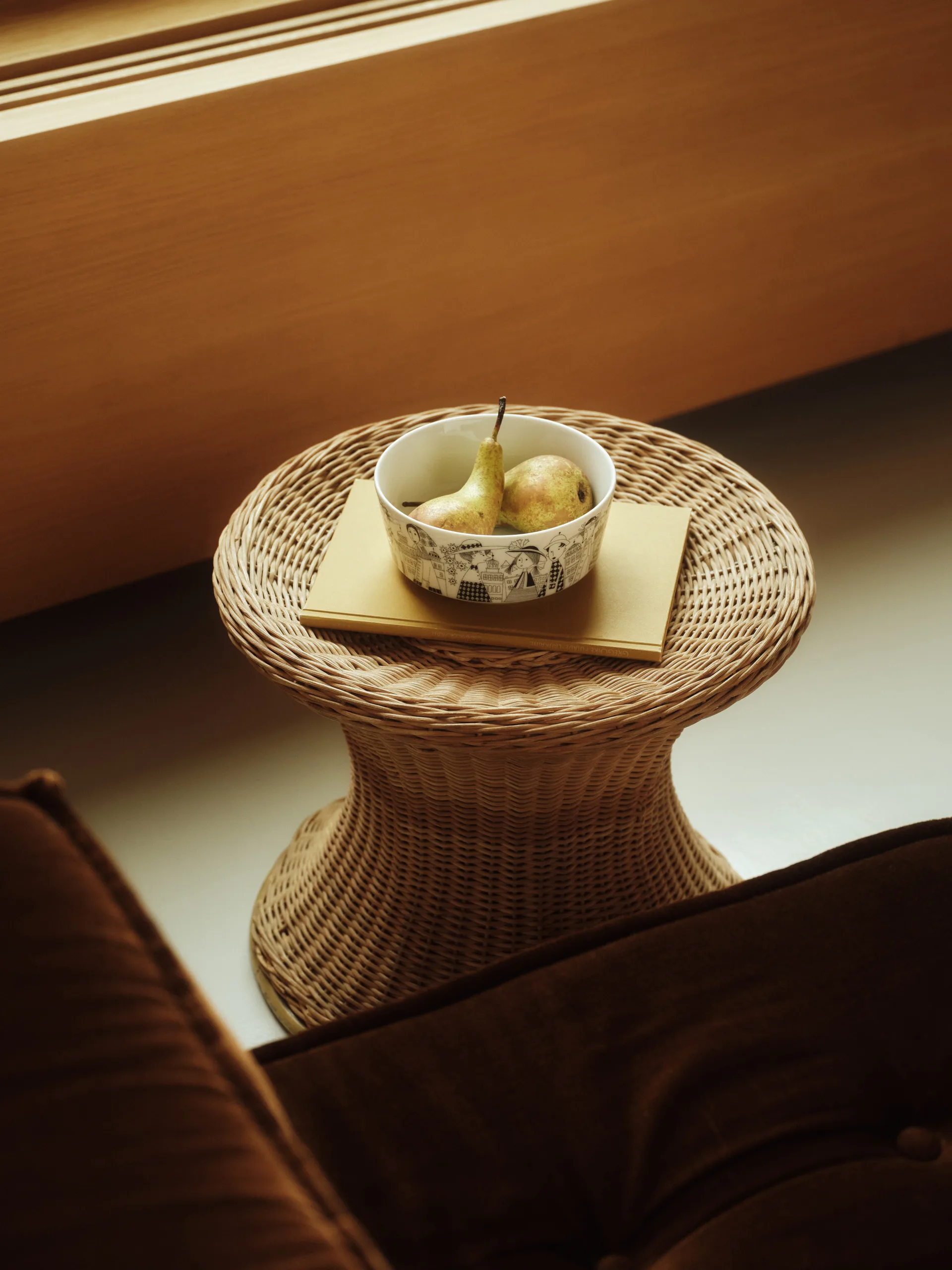 Miska Emilia Ø15,5 cm, Czarno-biały Arabia