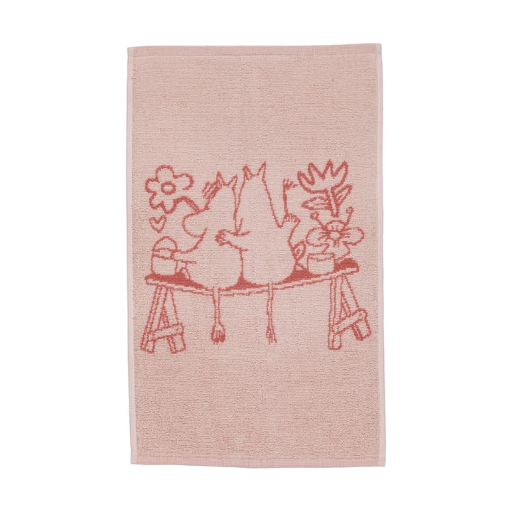 Mumin ręcznik 30x50 cm - Miłość różowy - Arabia