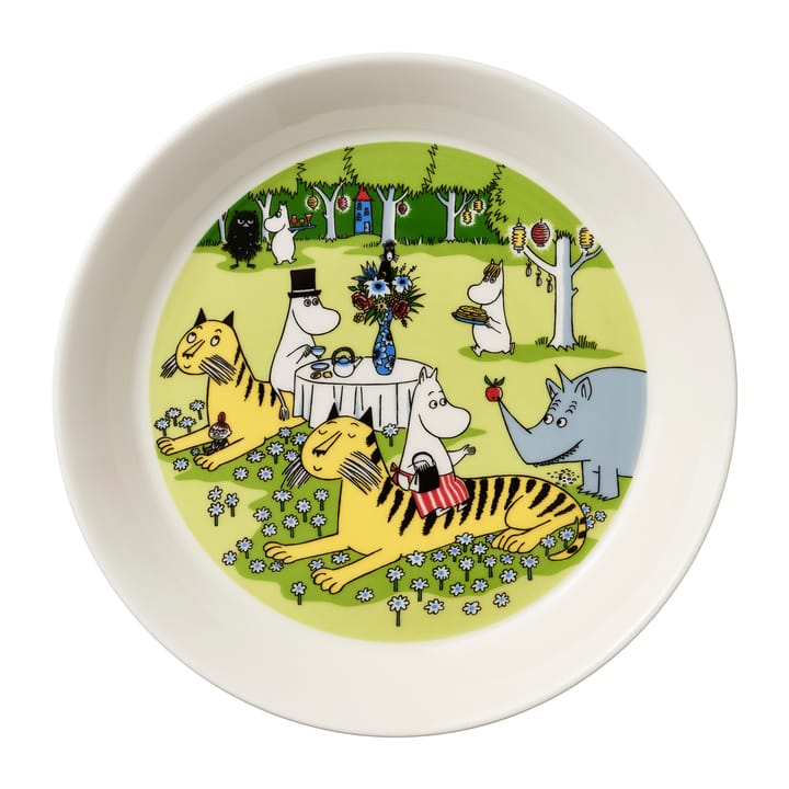 Muminki talerz 2023 Garden party - Ø19 cm - Arabia