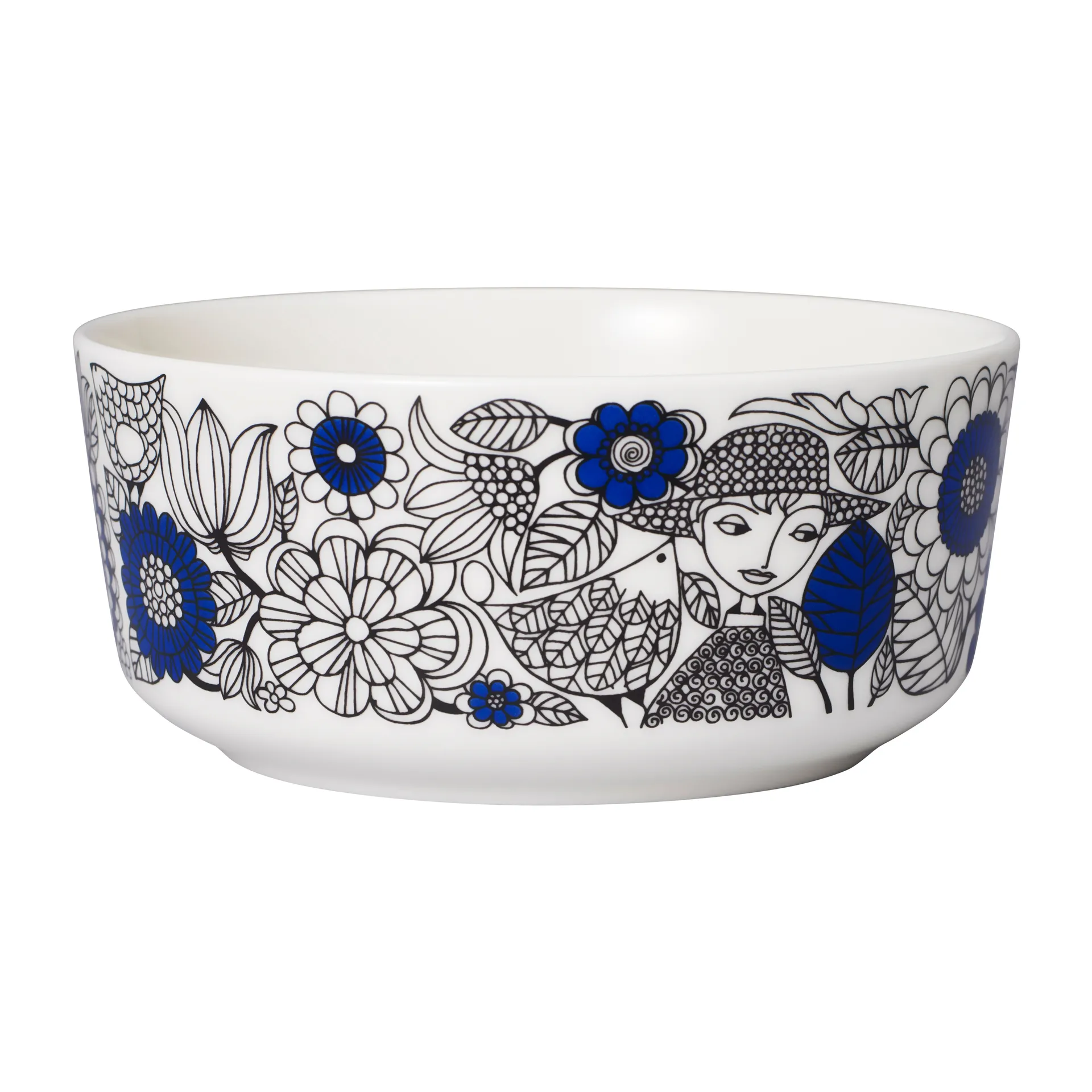 Palargeaali miska Ø13 cm, niebieski Arabia