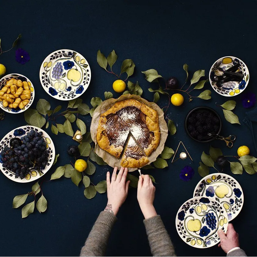 Paratiisi miska Ø17 cm, niebieski Arabia