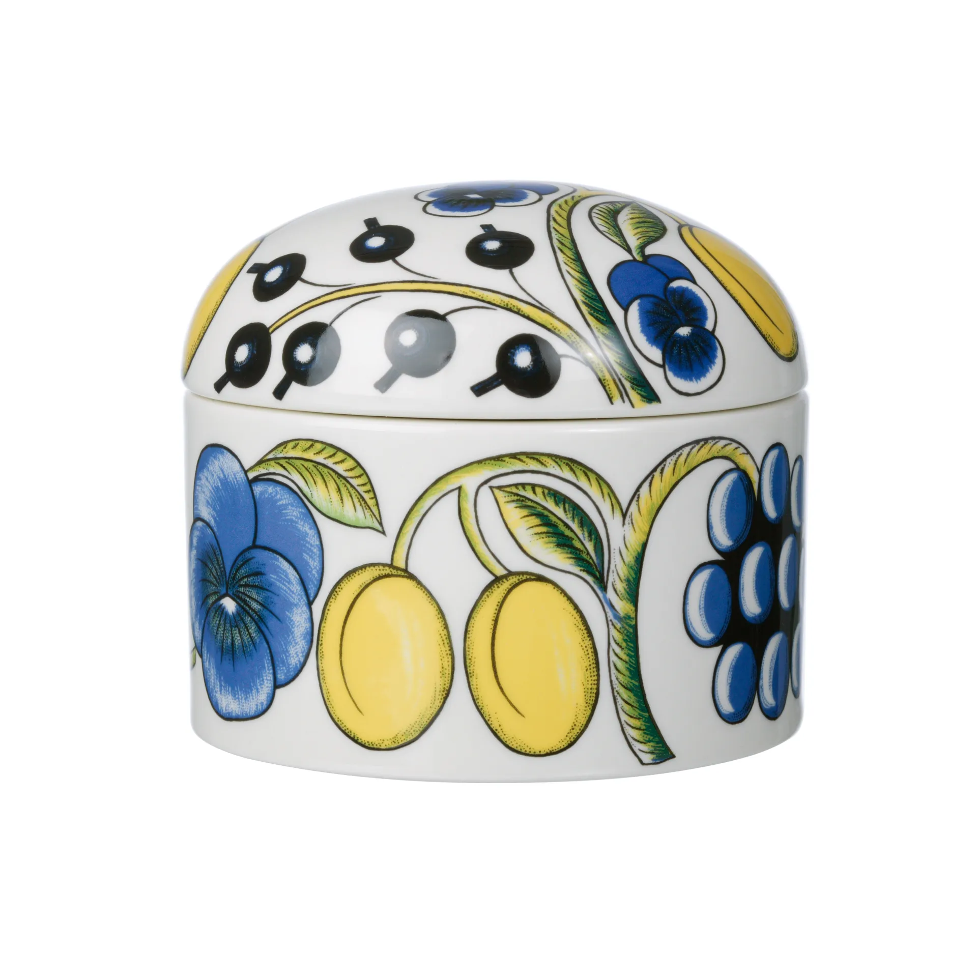 Paratiisi pojemnik z pokrywką, biały-wielokolorowy Arabia