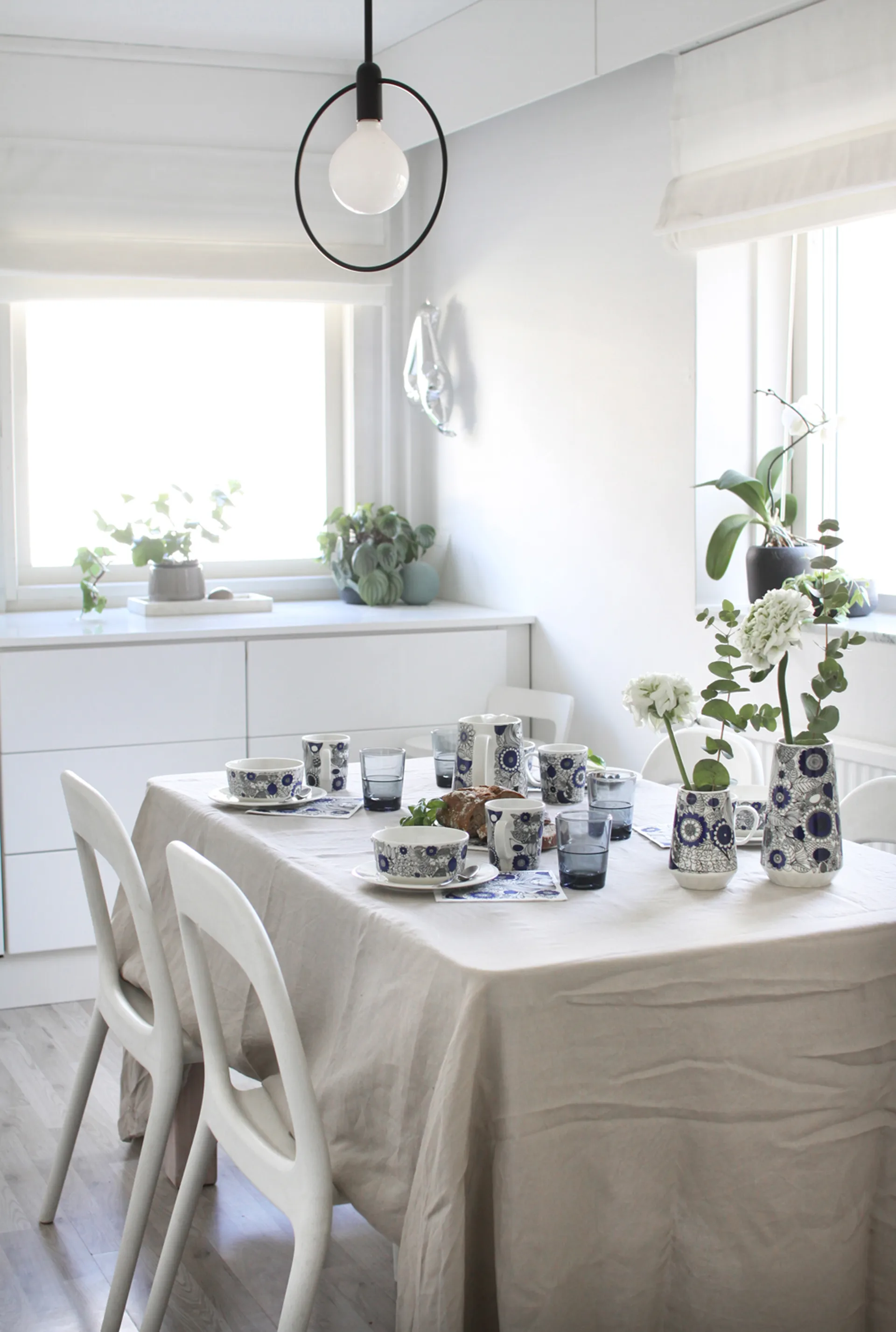 Pastoraali kubek 300 ml, niebieski Arabia