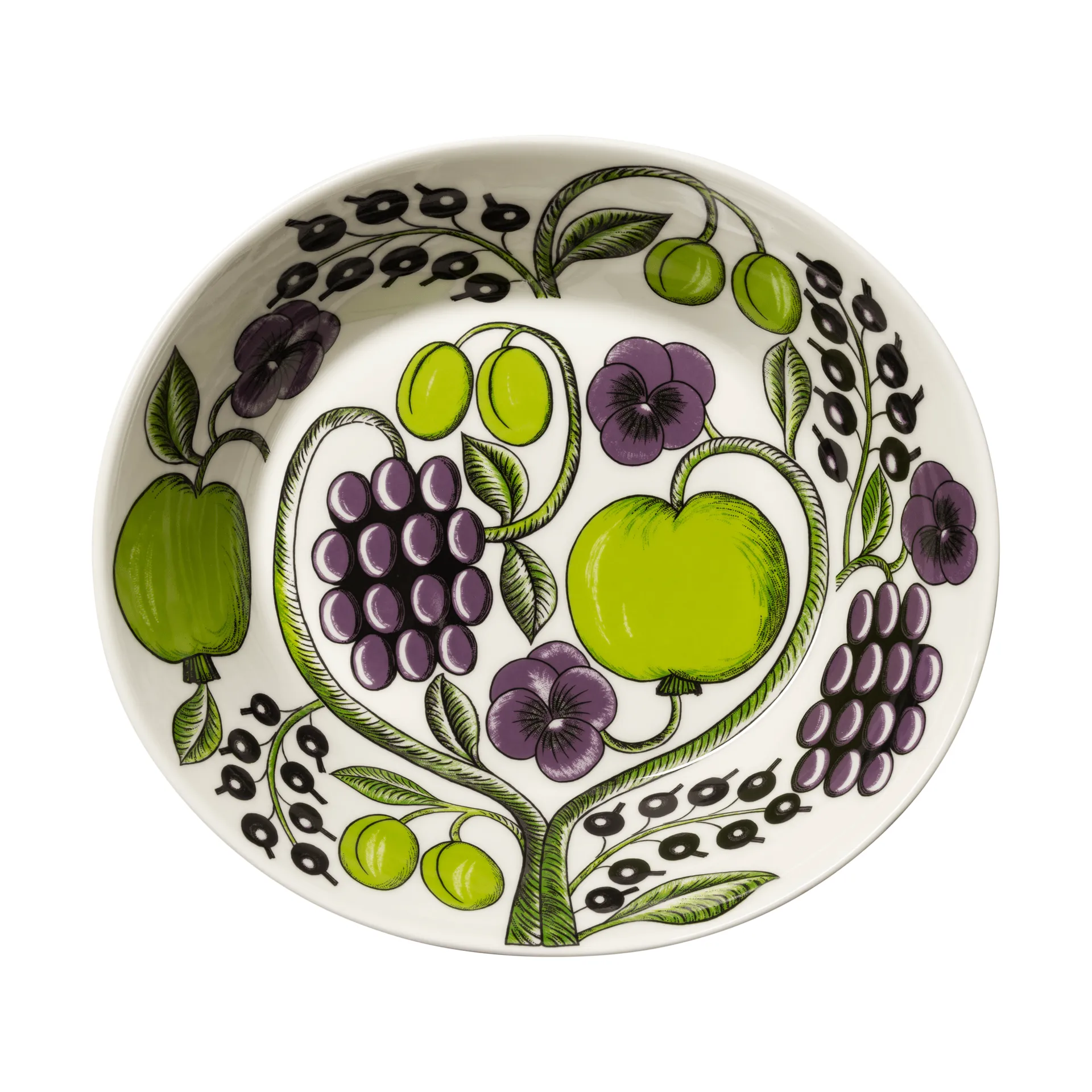 Półmisek owalny Paratiisi, Purpurowy, 23 cm Arabia