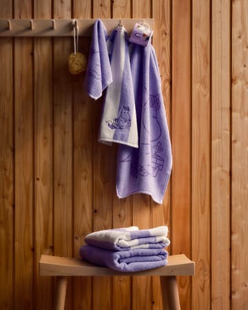 Ręcznik kąpielowy Muminki  70x140 cm - Panna Migotka, Fioletowy - Arabia