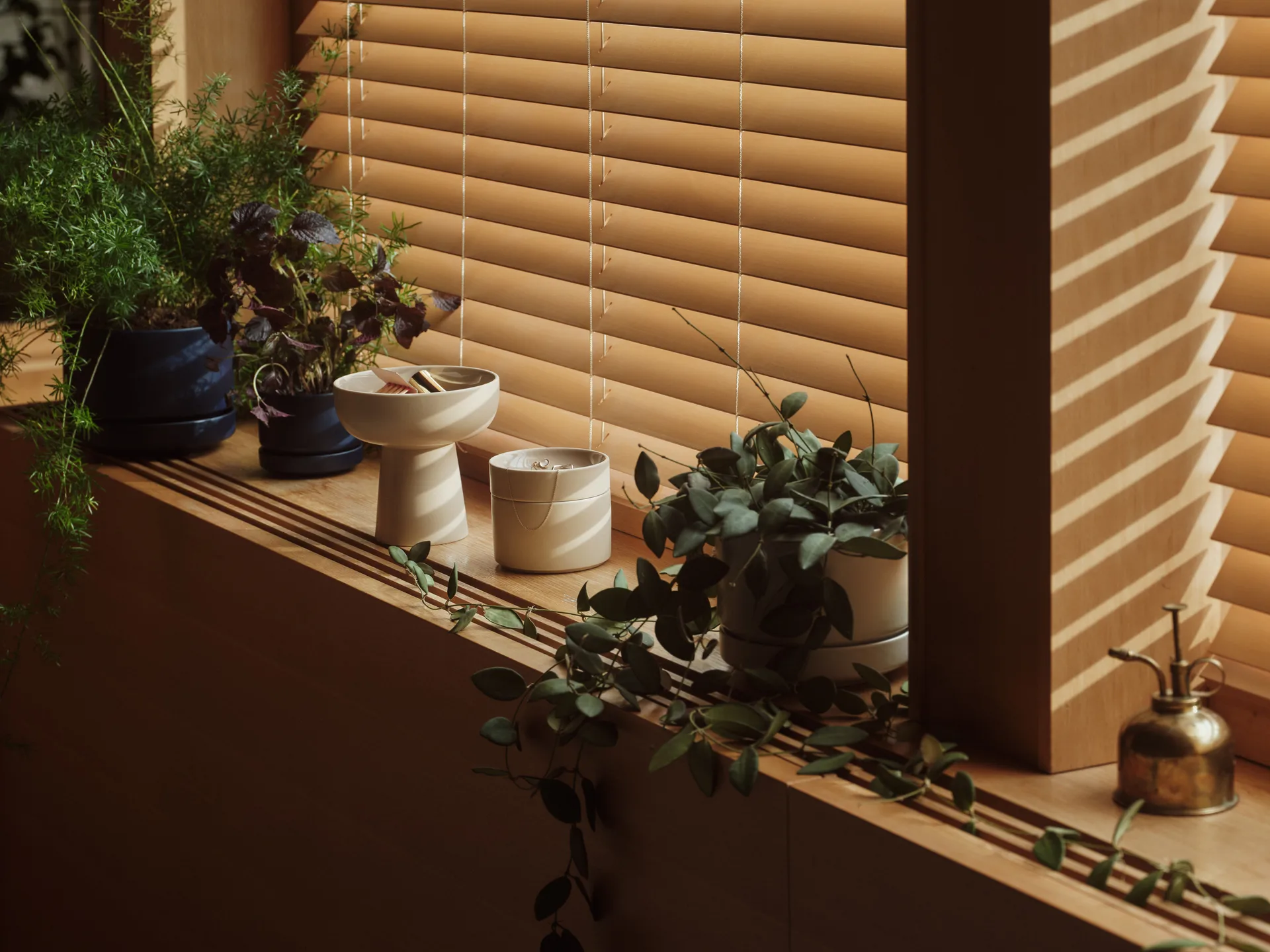 Słoik dekoracyjny Kirnu Ø11x10 cm, Beżowy Arabia