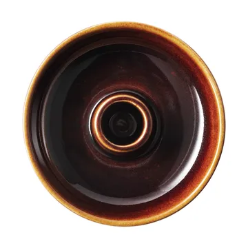 Świecznik Kirnu Ø11x3,5 cm - Brązowy - Arabia