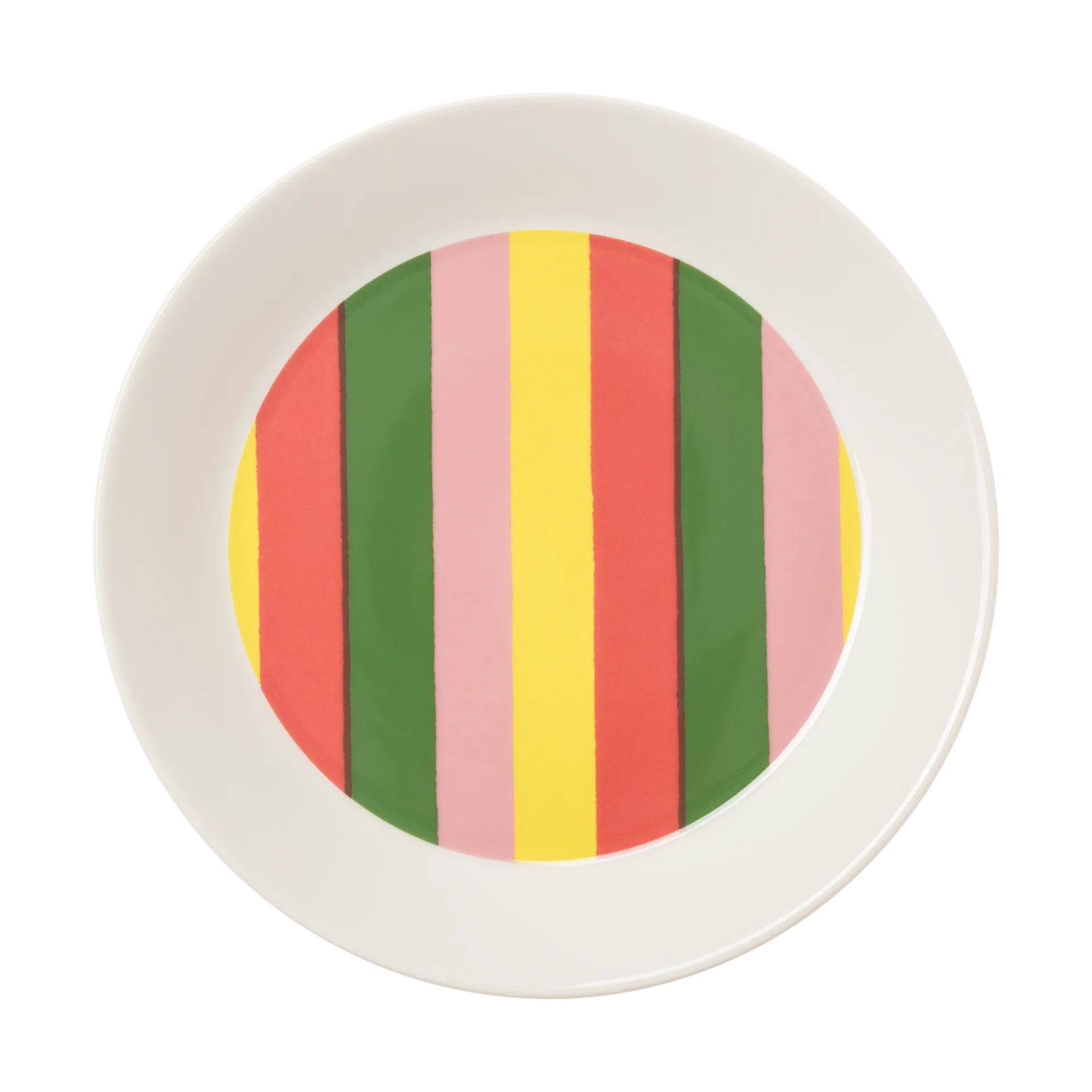 Talerz Vuokko Ø22 cm, Pieni 4-raita Arabia