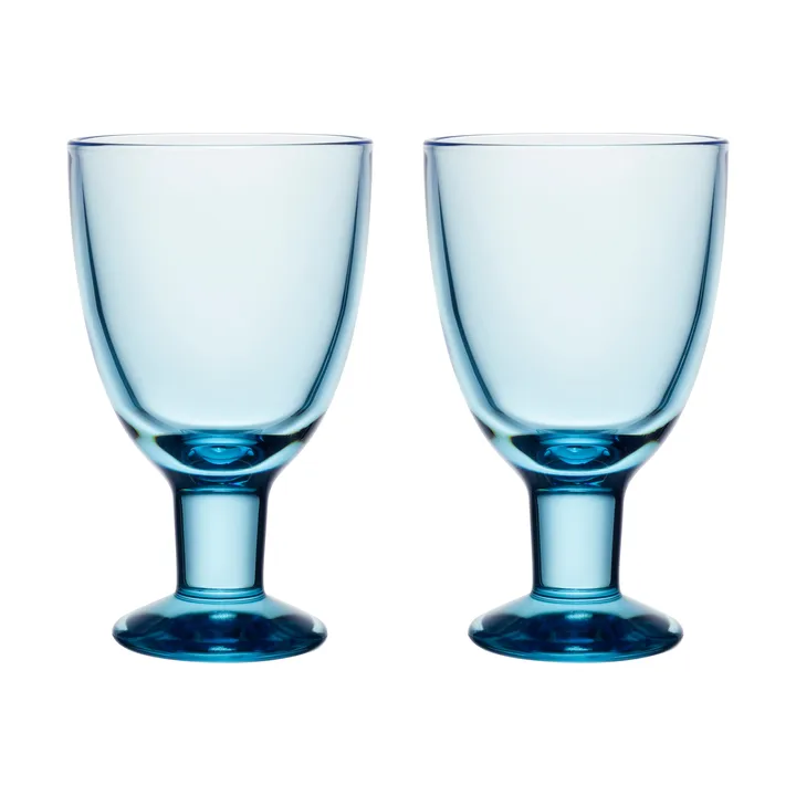 Verna szklanki 220 ml, 2‑pak - Aqua - Arabia
