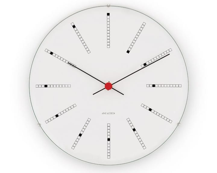 Zegar ścienny  Bankers  Arne Jacobsen - Ø 210 mm - Arne Jacobsen Clocks