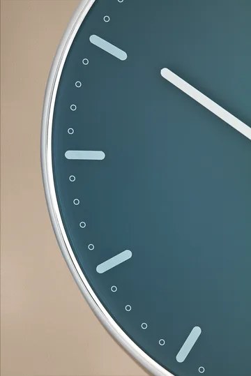 Zegar ścienny City Hall Arne Jacobsen - Niebieski, Ø29 cm - Arne Jacobsen Clocks