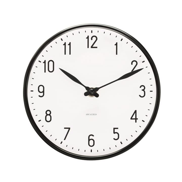 Zegar ścienny Station Arne Jacobsen  - 16 cm - Arne Jacobsen Clocks