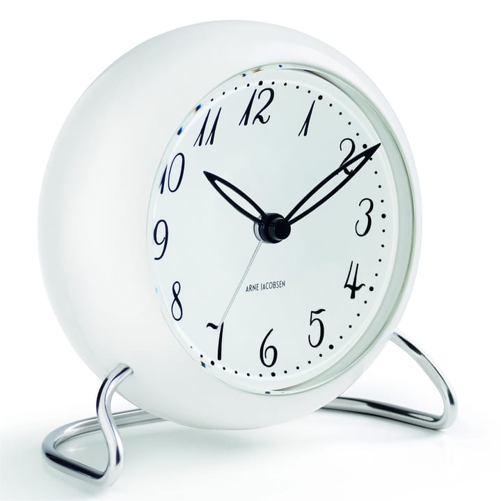 Zegar stołowy AJ LK - biały - Arne Jacobsen Clocks