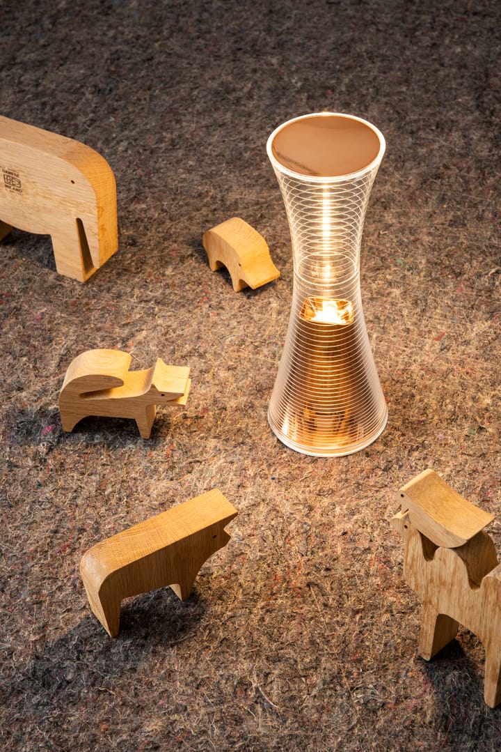 Come Together przenośna lampa stołowa 26,5 cm, Miedź Artemide