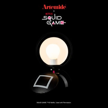 Eclisse x Squid Game Lampa stołowa Special Edition - Guard black - Artemide