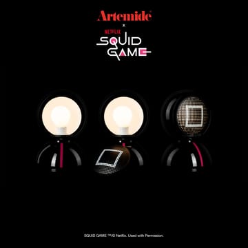 Eclisse x Squid Game Lampa stołowa Special Edition - Guard black - Artemide