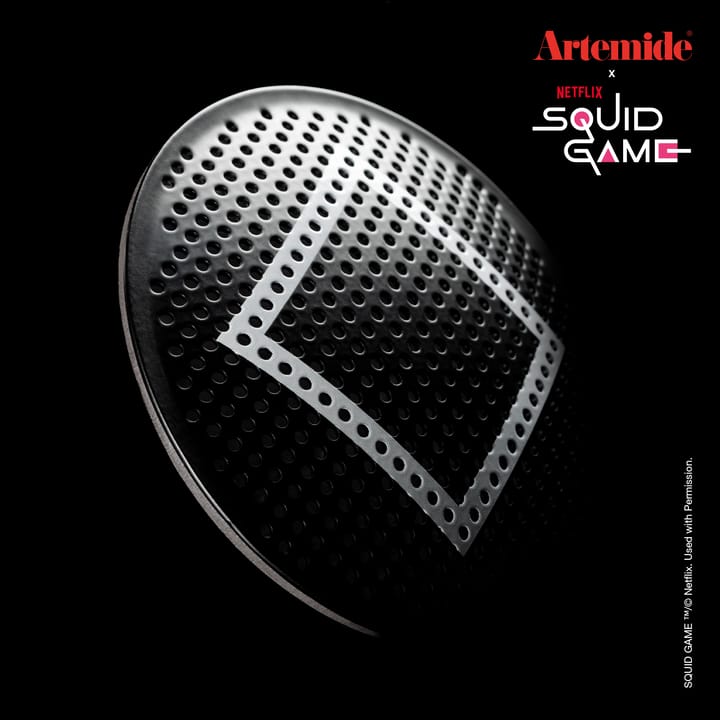 Eclisse x Squid Game Lampa stołowa Special Edition, Guard black Artemide