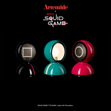 Eclisse x Squid Game Lampa stołowa Special Edition - Guard black - Artemide