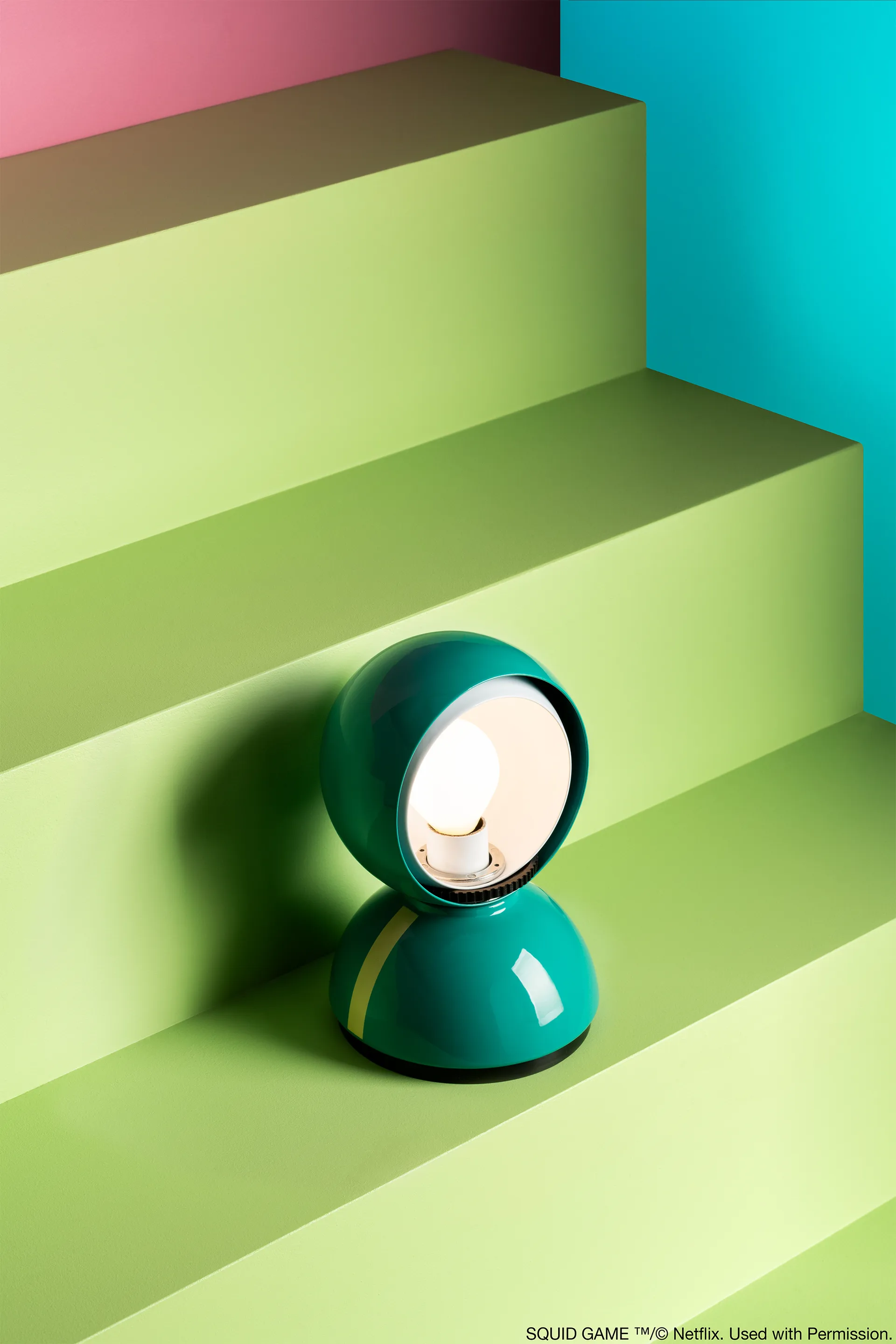 Eclisse x Squid Game Lampa stołowa Special Edition, Player Artemide