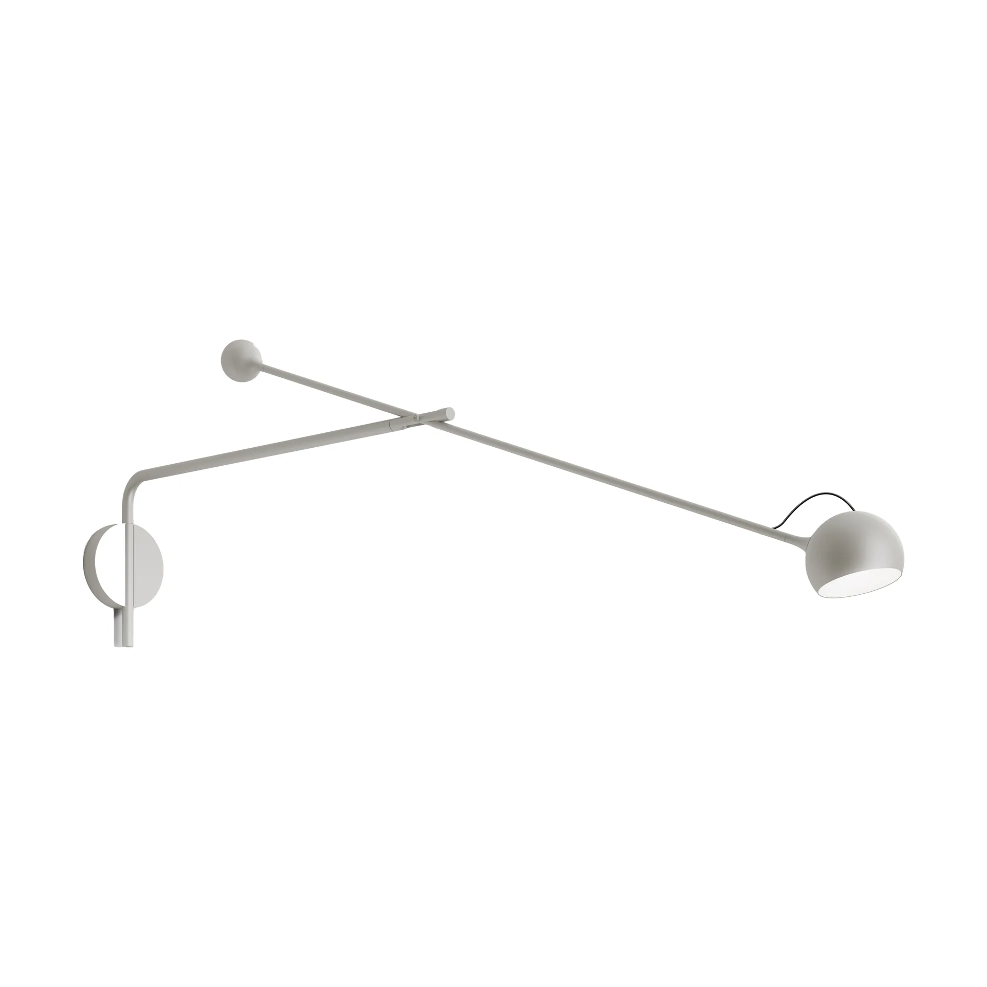Kinkiet Ixa L, White-grey Artemide