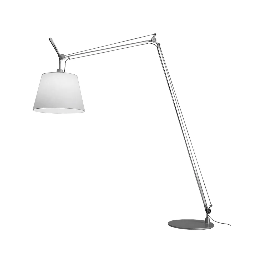 Lampa podłogowa Tolomeo Maxi, aluminium Artemide
