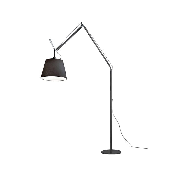 Lampa podłogowa Tolomeo Mega - czarny-czarny, ø32cm - Artemide