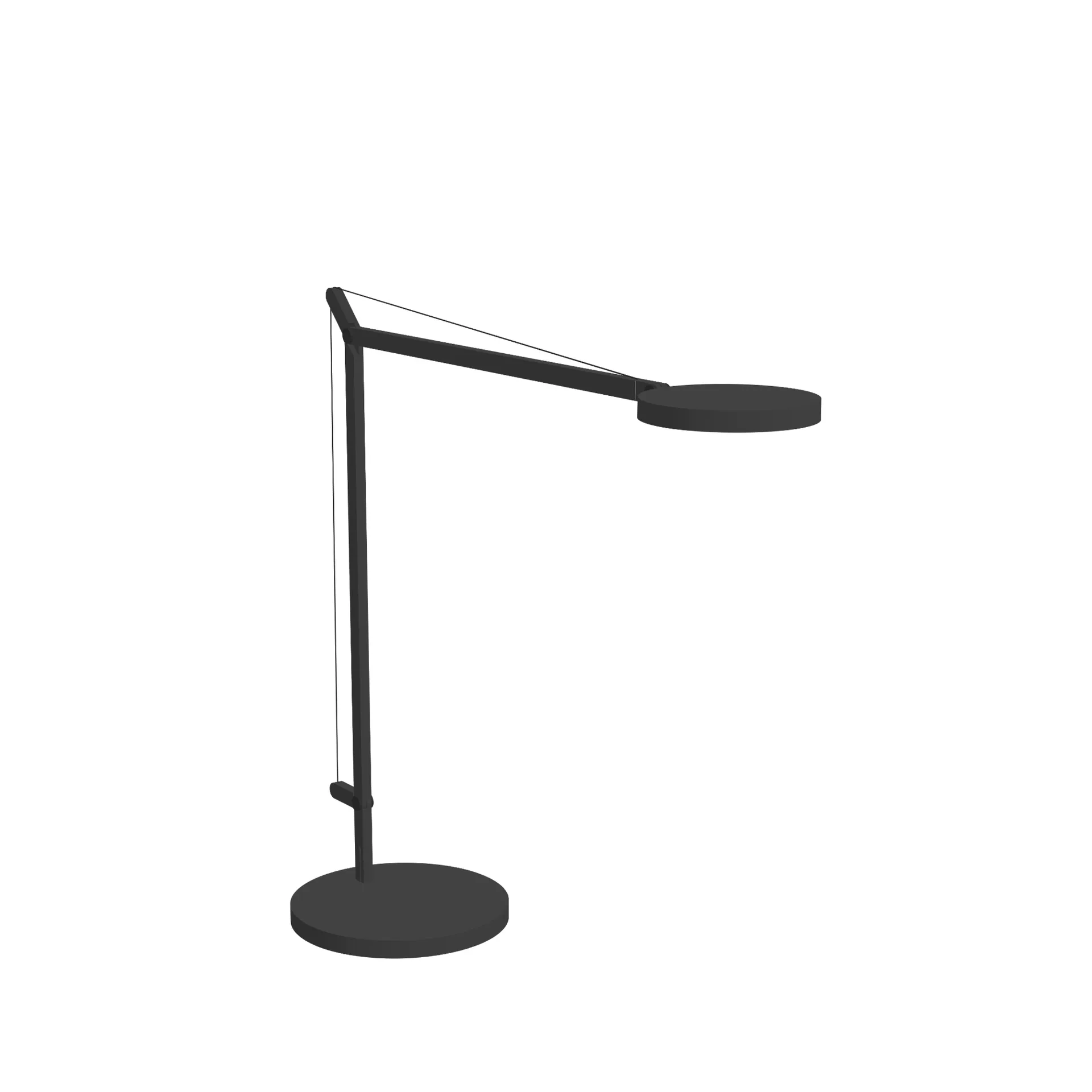 Lampa stołowa Demetra, lśniący czarny Artemide