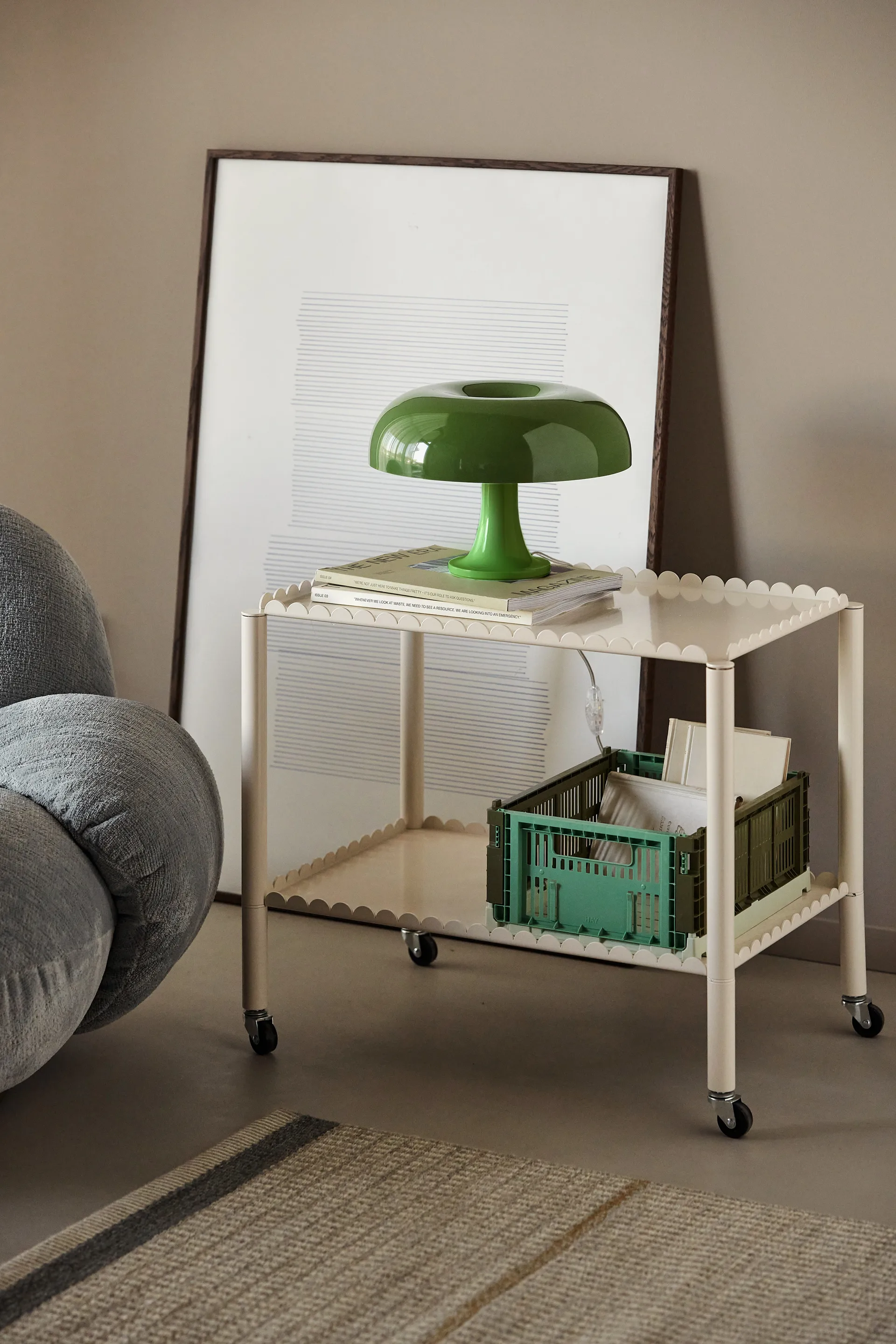 Lampa stołowa Nessino Special Edition Ø32 cm, Green Artemide