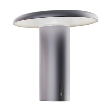 Lampa stołowa przenośna Takku 19 cm - Anodowane szare - Artemide
