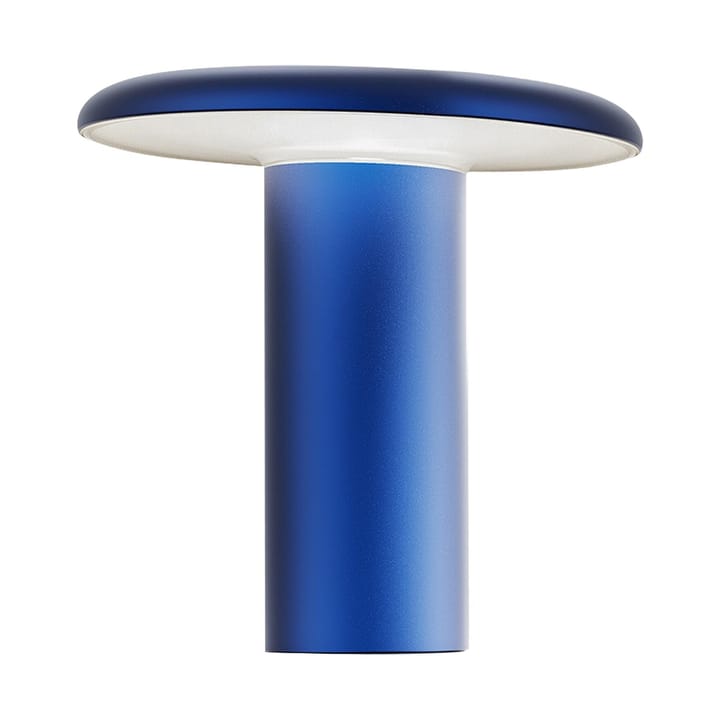 Lampa stołowa przenośna Takku 19 cm, Anodowany niebieski Artemide