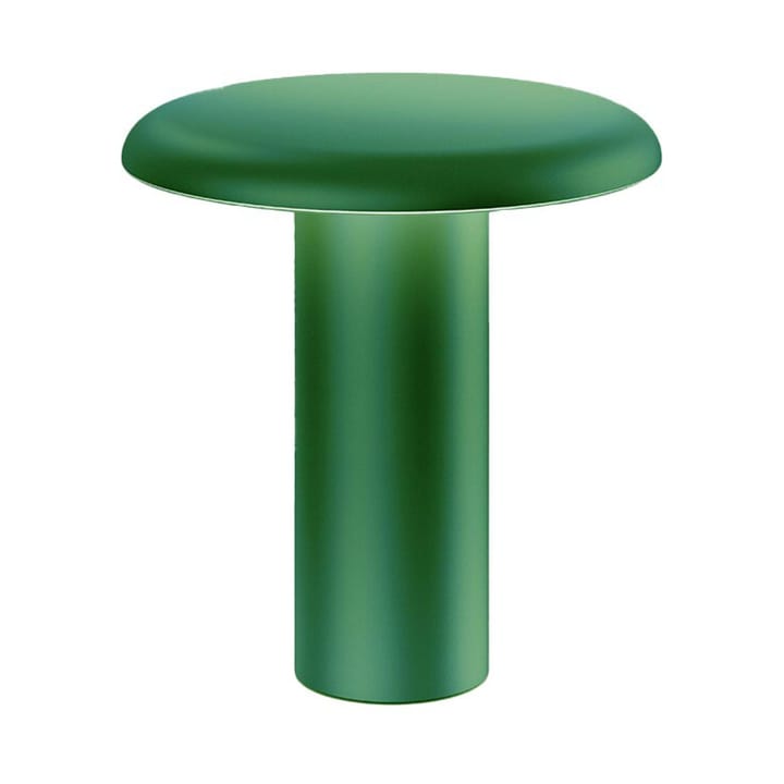Lampa stołowa przenośna Takku 19 cm, Anodowany zielony Artemide