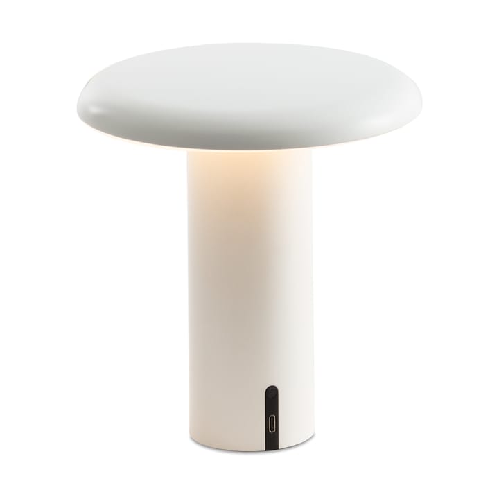 Lampa stołowa przenośna Takku 19 cm - Lakierowany na biało - Artemide