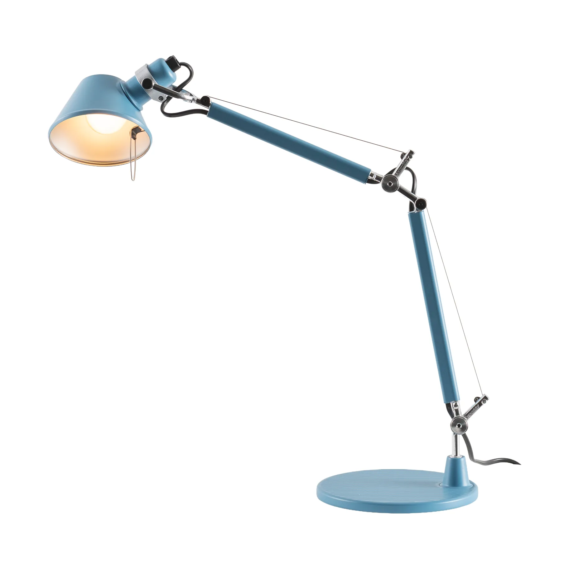 Lampa stołowa Tolomeo micro, Light blue Artemide