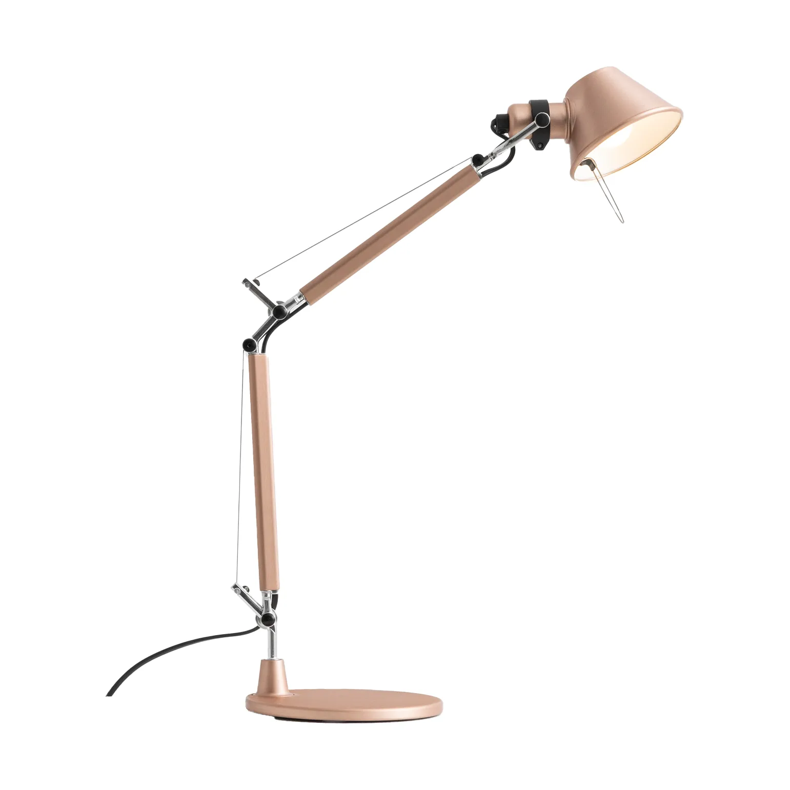 Lampa stołowa Tolomeo Micro Special Edition, Copper Artemide