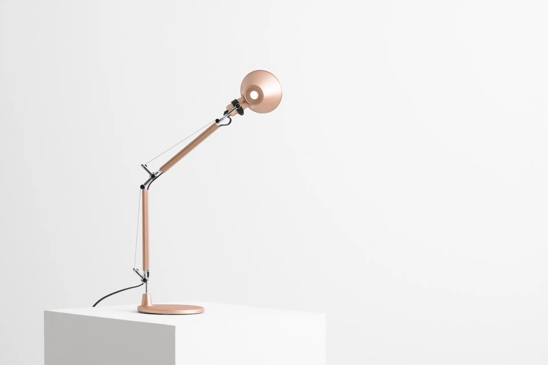 Lampa stołowa Tolomeo Micro Special Edition, Copper Artemide