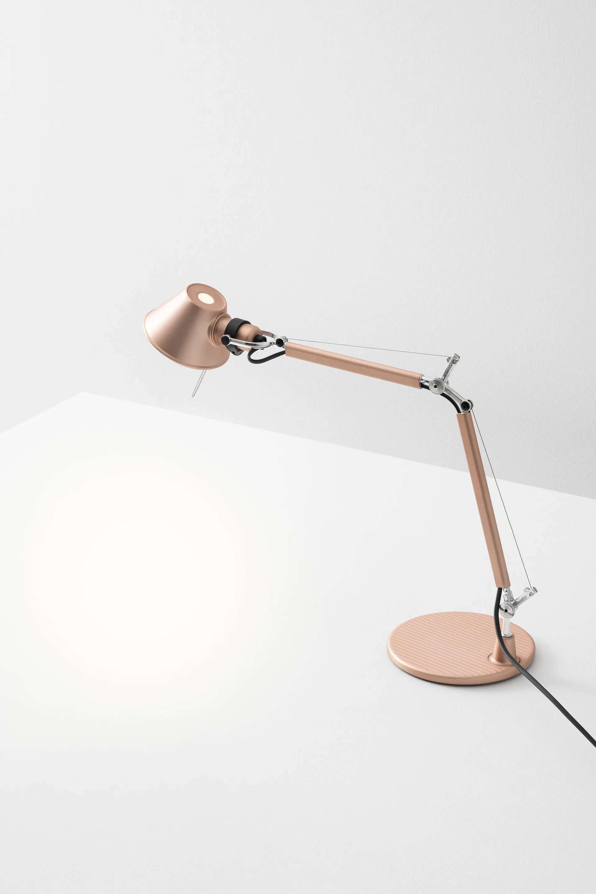 Lampa stołowa Tolomeo Micro Special Edition, Copper Artemide