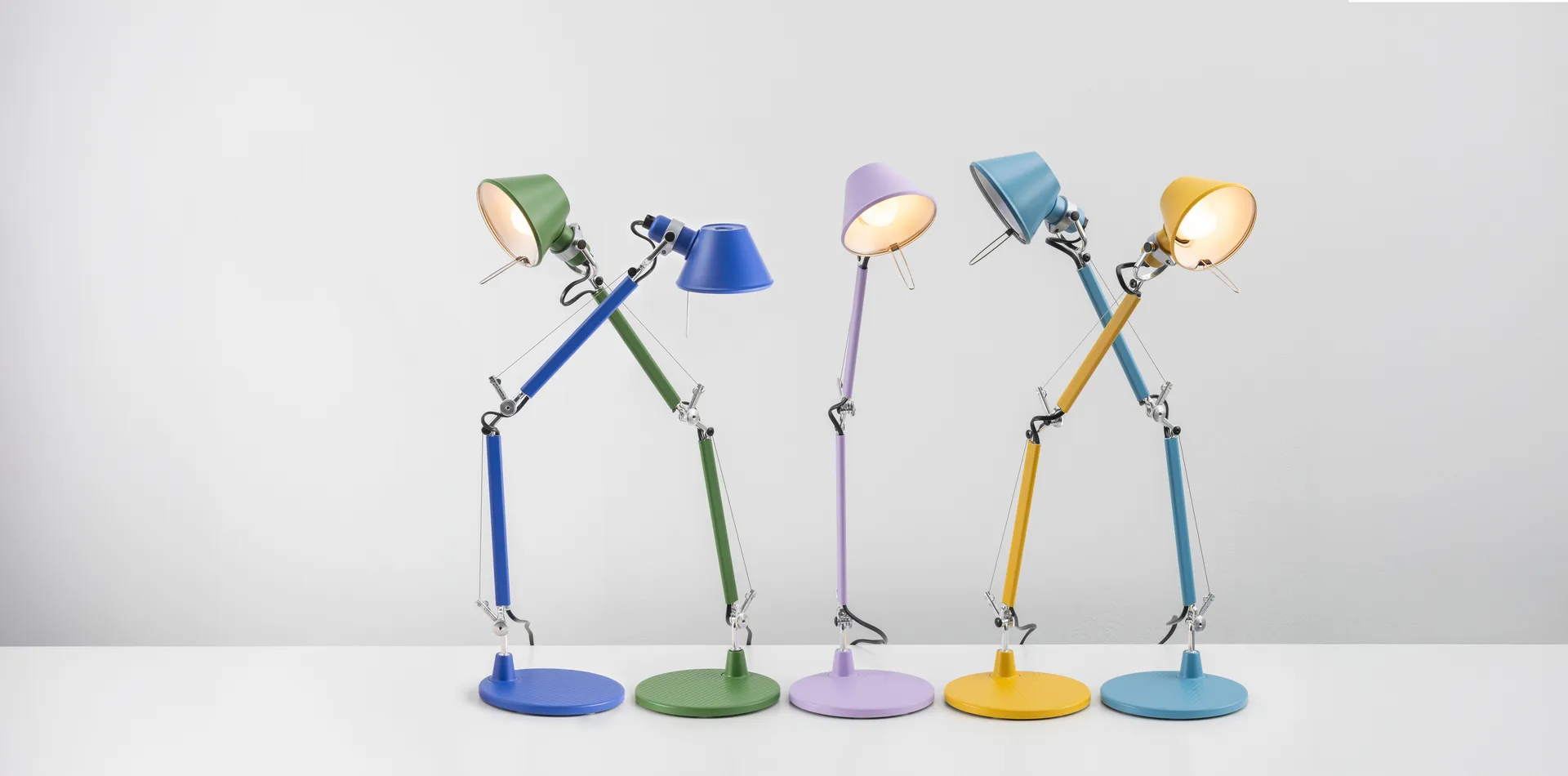 Lampa stołowa Tolomeo micro, Yellow Artemide