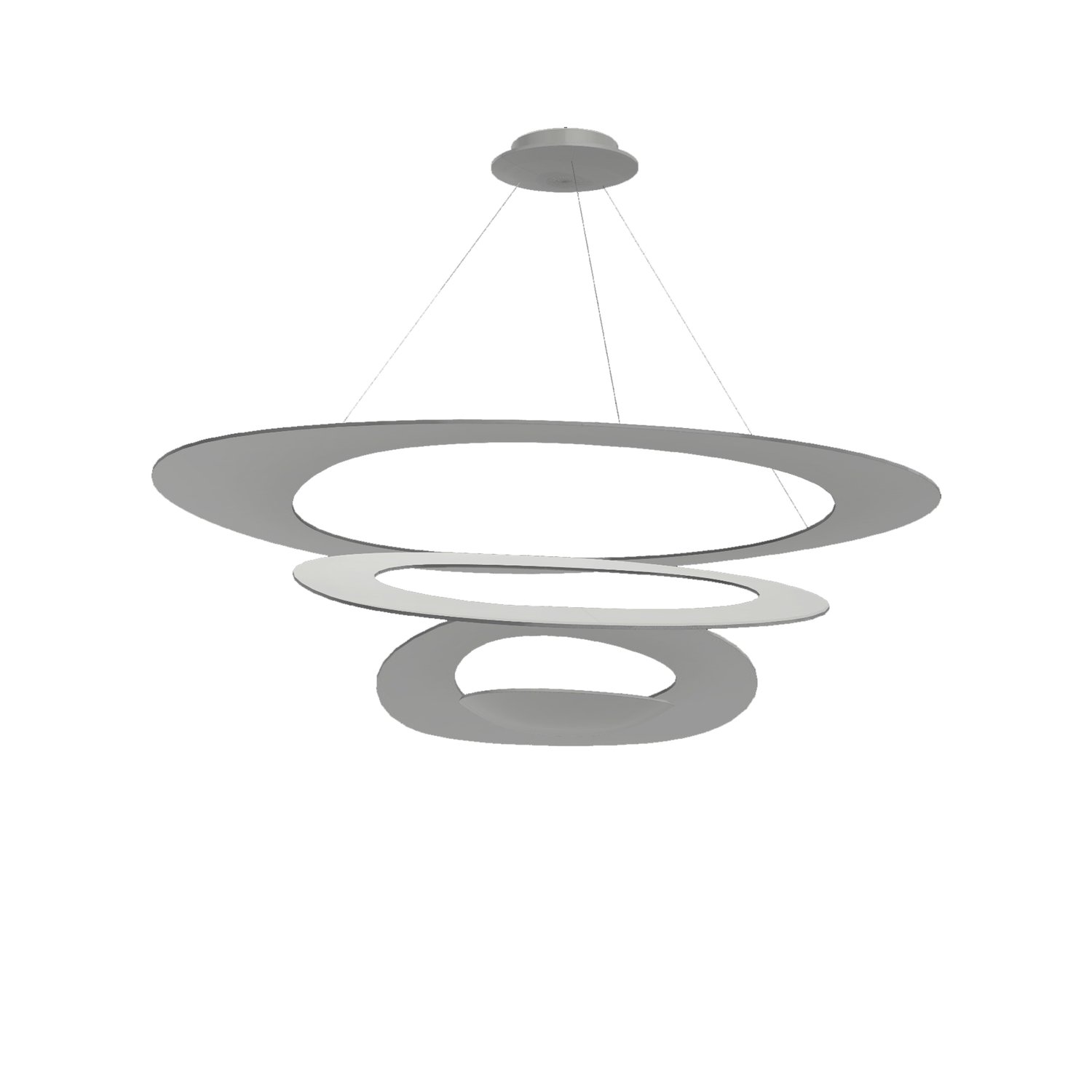 Artemide Lampa sufitowa Pirce Led biały | Skandynawski Design | Lampy wiszące | Biały