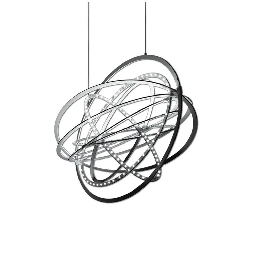 Lampa wisząca Copernico, aluminium Artemide