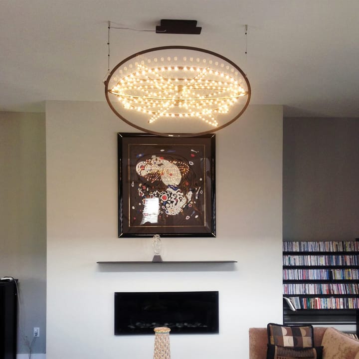 Lampa wisząca Copernico, aluminium Artemide
