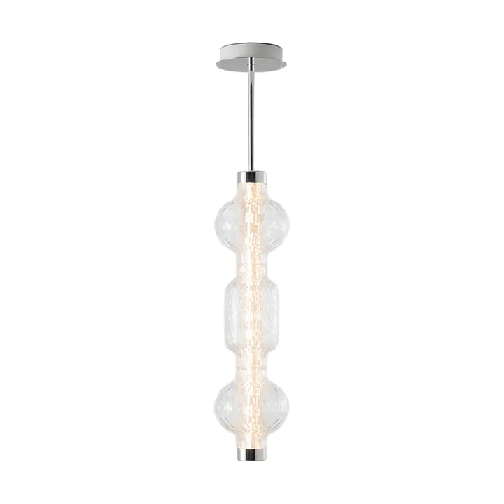 Lampa wisząca pionowa Alambicco - 3 szklane klosze - Artemide