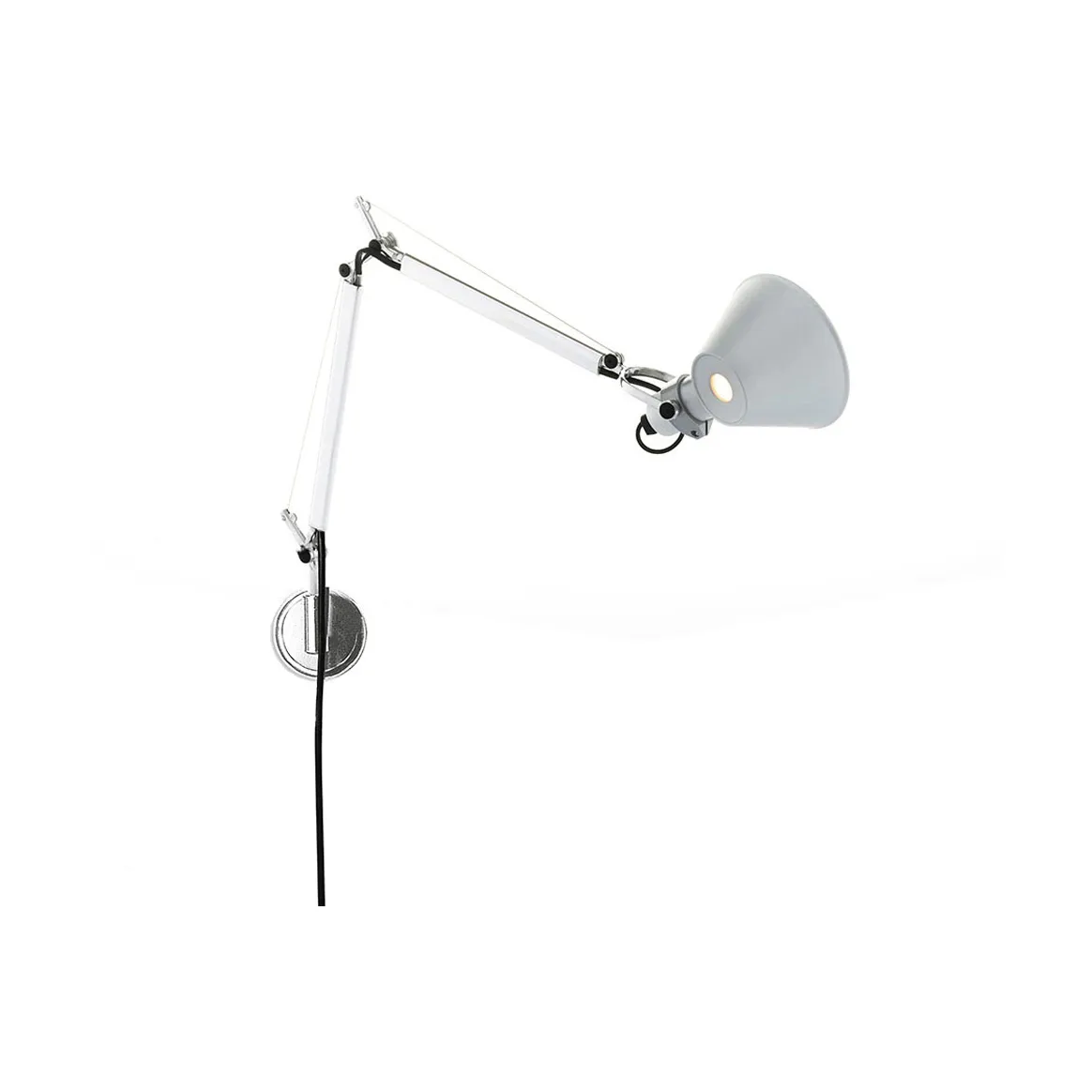 Tolomeo Micro lampa ścienna- Aluminium,  Artemide