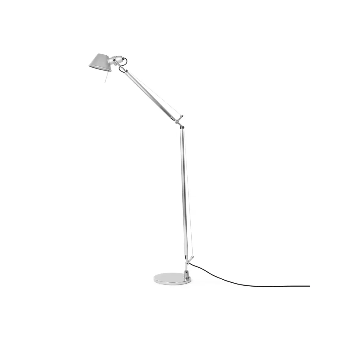 Tolomeo Reading lampa podłogowa E27 - Aluminium,  Artemide