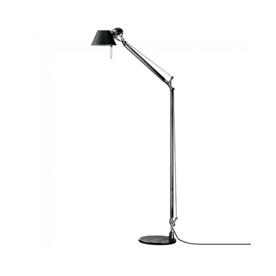 Tolomeo Reading lampa podłogowa E27 - Black,  Artemide