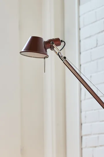Tolomeo Reading lampa podłogowa E27 special edition - Brown metallic - Artemide
