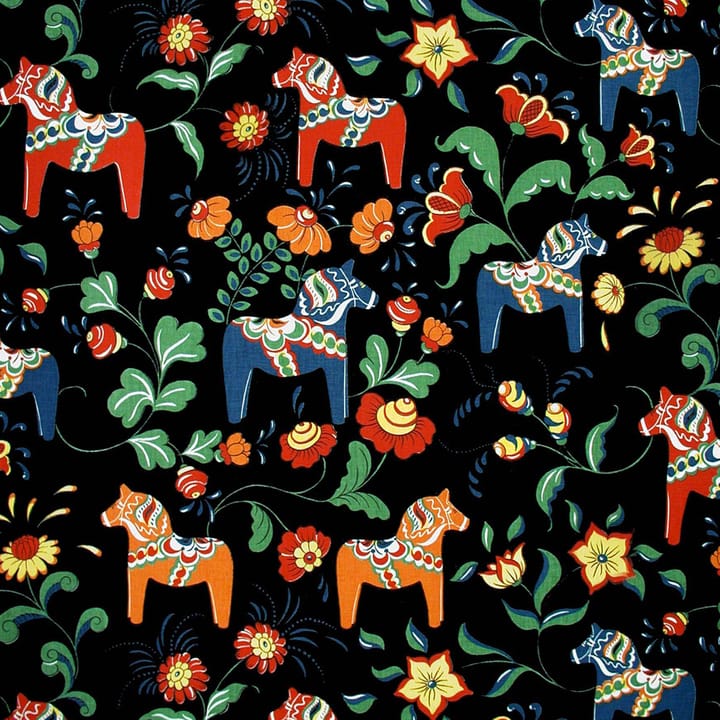 Cerata Dala Horse - czarny - Arvidssons Textil