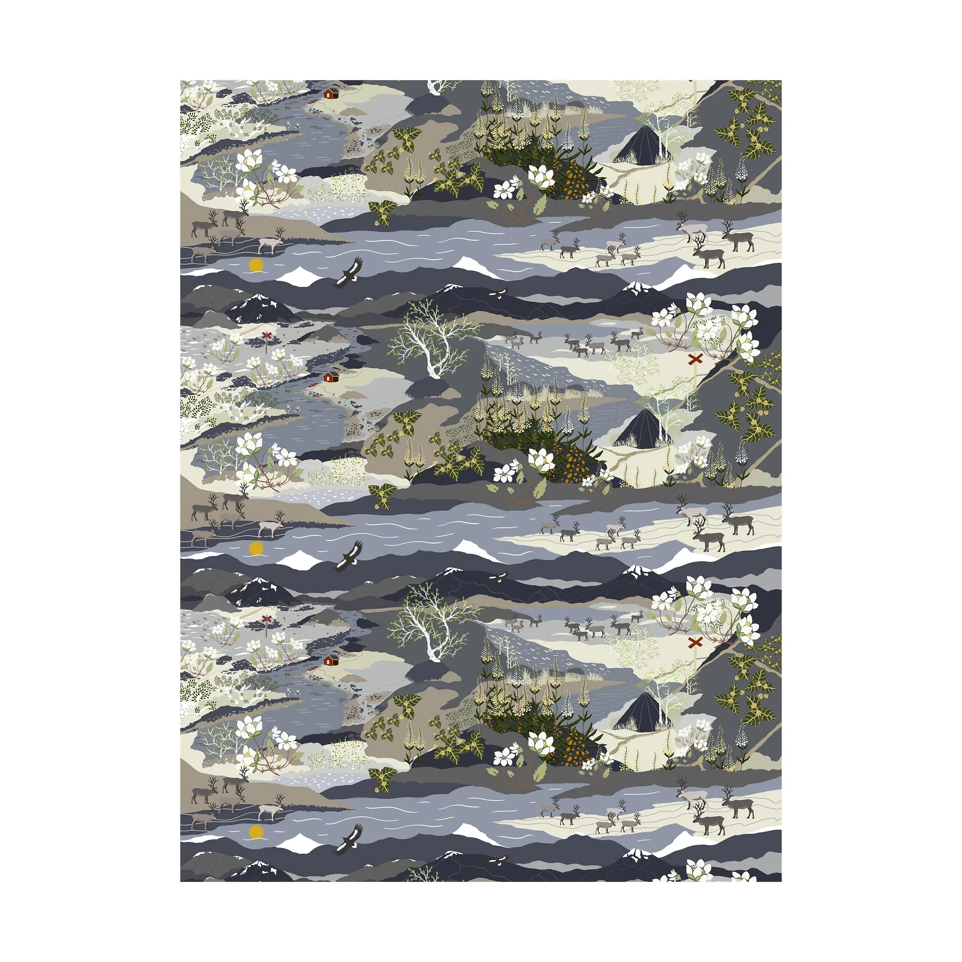 Cerata Fjällvandring, Niebieski Arvidssons Textil